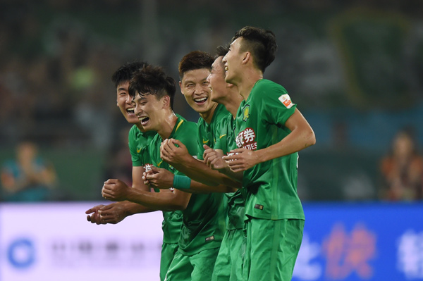 关于北京中赫国安抢眼表现，轻松赢得比赛的信息